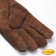 Leatherbull, Hochwertige Kaminhandschuhe aus Leder, Farbe: Braun, Große XL