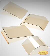 Temprix Funkenschutz & GlasbodenplatteFunkenschutzplatte für Kamin & Ofen 